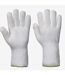 Unisex adult seamless heat resistant glove xxl white Portwest