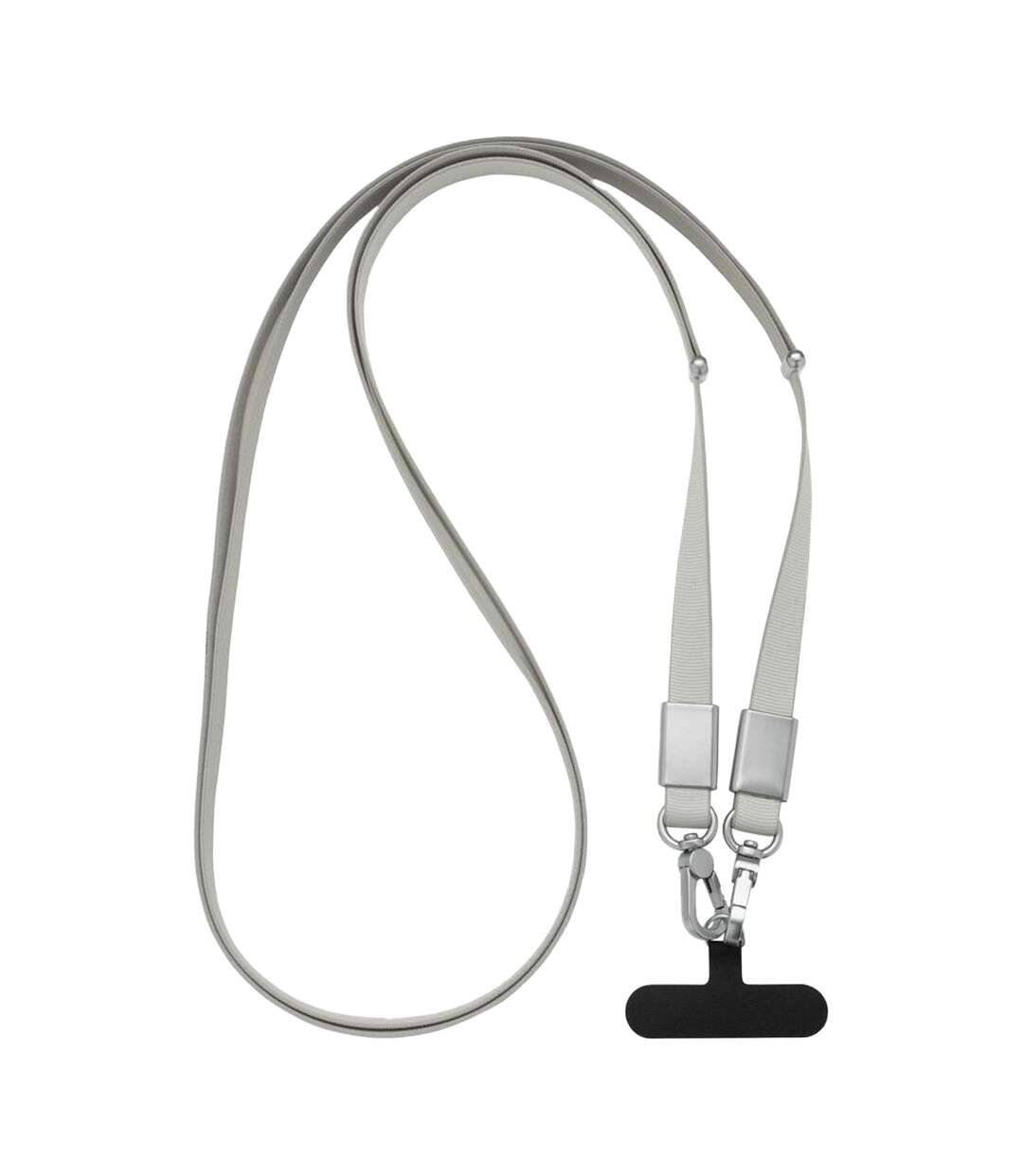 Recycled Pet Cross Body Lanyard Grey XD Xclusive-1
