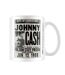 Johnny Cash - Mug FOLSOM STATE PRISON (Gris / Blanc) (Taille unique) - UTPM1933