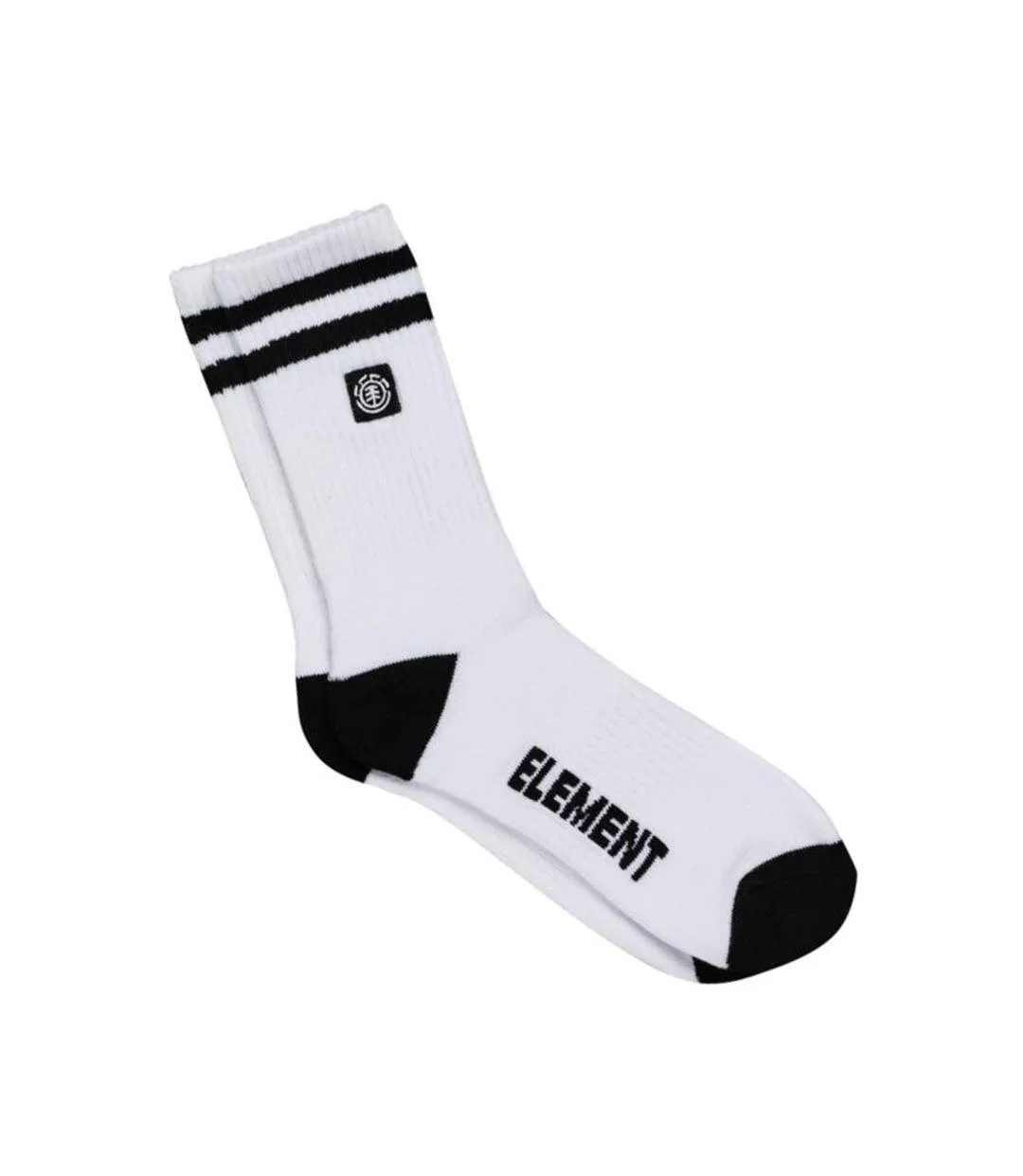 x1 paires de chaussettes blanches/noires homme element clearsight-2