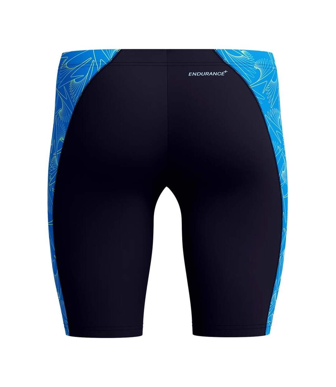 Mens Hyperboom Panel Endurance+ Jammer Shorts Navy Blue Lagoon Speedo-3