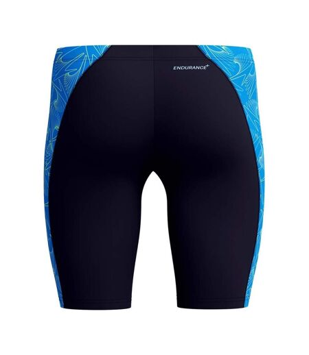 Mens Hyperboom Panel Endurance+ Jammer Shorts Navy Blue Lagoon Speedo