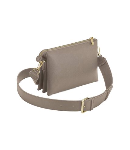 Bagbase Womens/Ladies Boutique Soft Touch Crossbody Bag (Taupe) (One Size) - UTRW8830