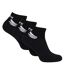 3 Pack Mens Bamboo Ankle Socks | Reinforced Heel & Toe Soft Breathable Socks-1