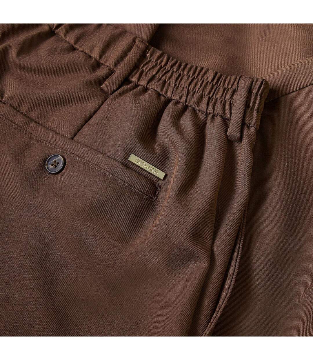 Pantalon Homme Marron Belier-3
