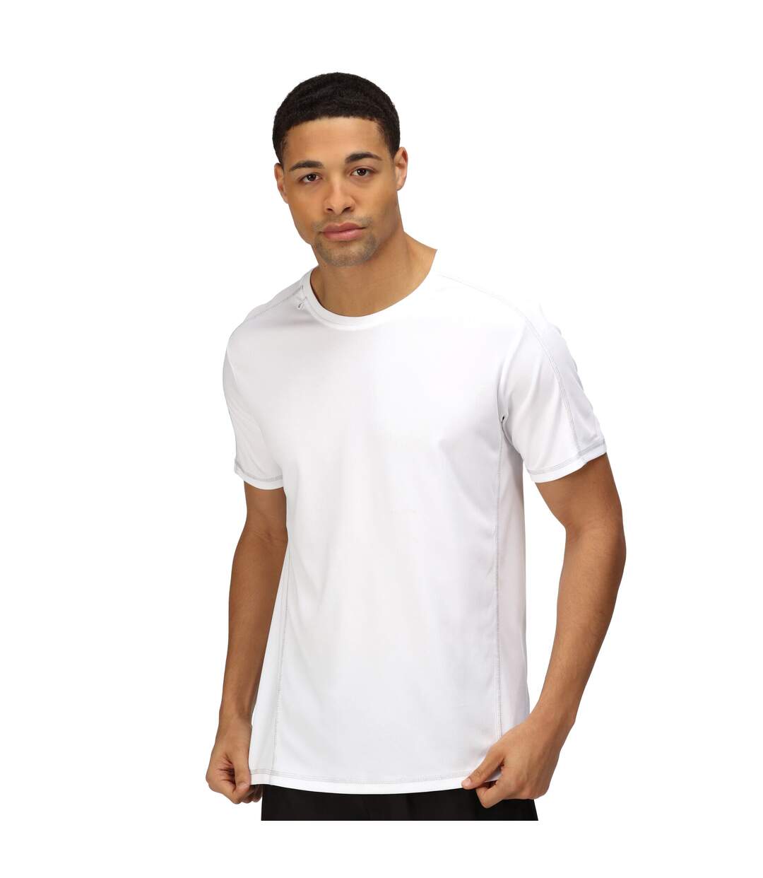 Regatta - T-shirt de sport BEIJING - Homme (Blanc) - UTRG2489