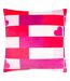 Heya Home Big Love Velvet Throw Pillow Cover (Pink/Red) (45cm x 45cm) - UTRV3093