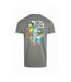 T-shirt fawlty trouters homme gris orage Weird Fish