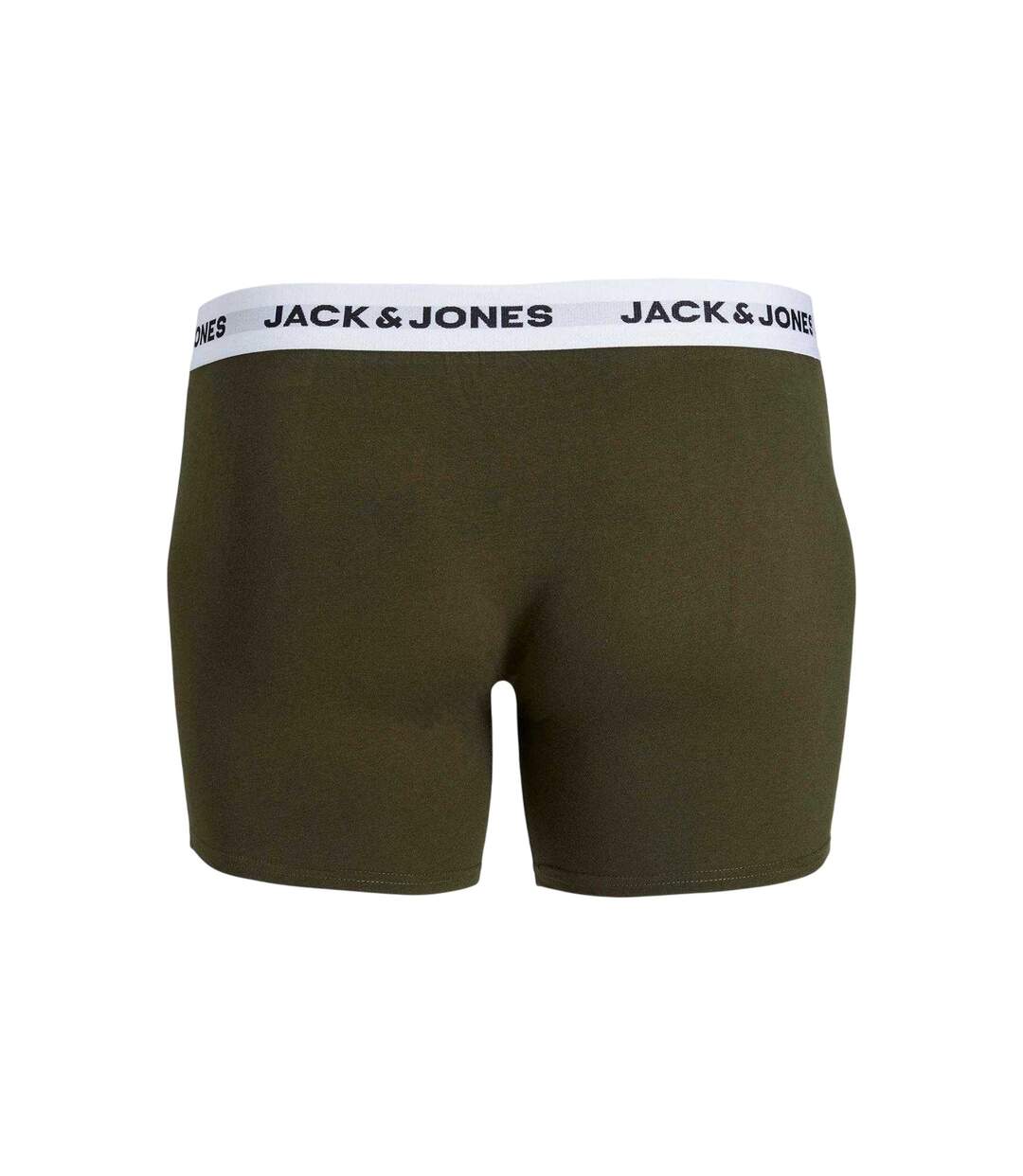 Lot De 5  Shorts De Bain Homme Vert Kaki Foncé Jack And Jones-2