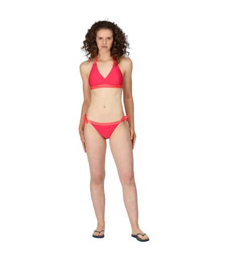 Haut De Maillot De Bain Flavia Femme Rose Pêche Foncé Regatta