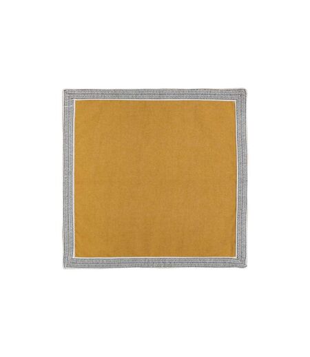 Nappe & 6 Serviettes de Table Inuits Dreams 150x250cm Ocre