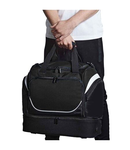 Sac de voyage 40 litres taille unique noir/gris clair Quadra