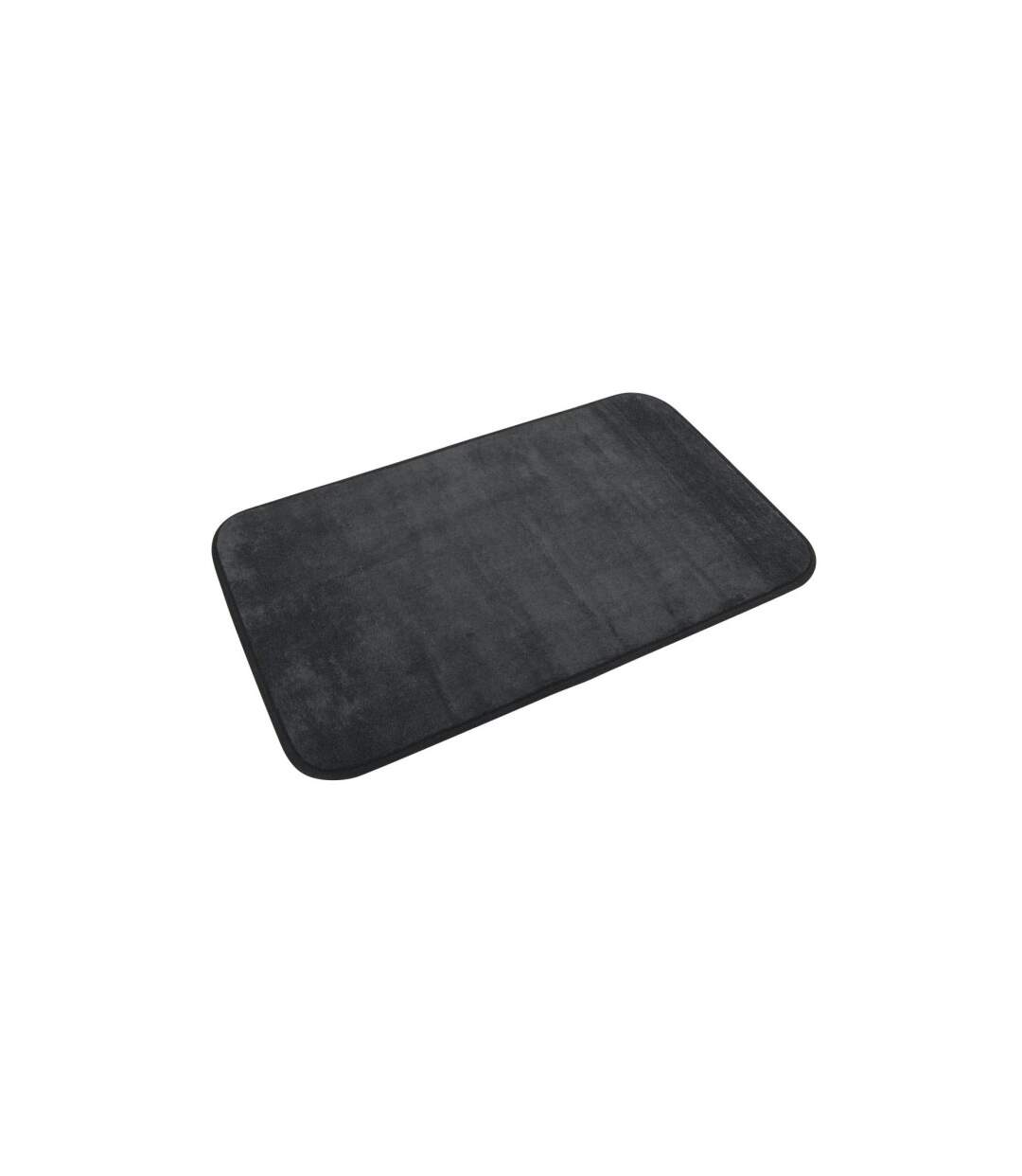 Tapis de Bain Microfibre Vitamine II 45x75cm Noir-1