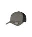 Casquette Trucker Motif/style 1 Panneau Olive Noir Flexfit-4