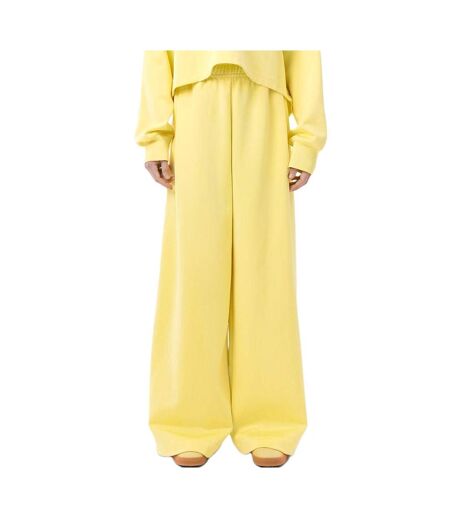 Pantalon jaune homme lacoste runway oversized satin