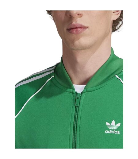 Haut De Survêtement Sstr Adulte Vert Adidas
