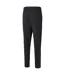Mens Logo Tapered Tracksuit Bottoms Black Puma-3