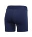 Short De Compression Sport Performance Femme Bleu Marine Foncé Blanc Adidas-2