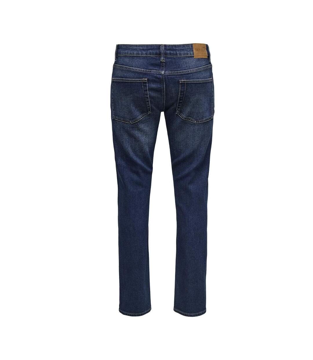 Jean bleu foncé homme only & sons dnm-2