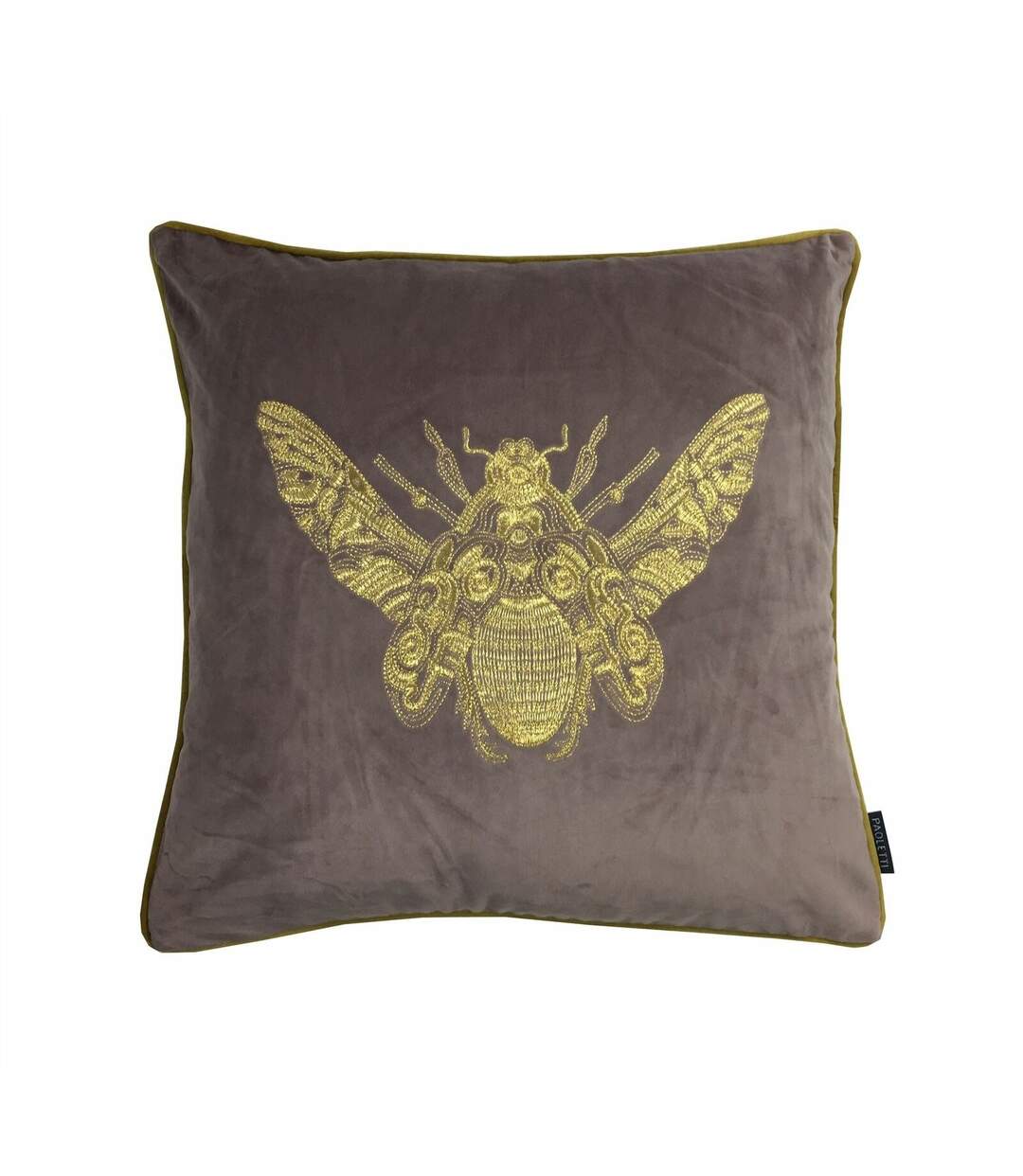 Riva Home Cerana Bee Design Cushion Cover (Dusky Blush) - UTRV1368-1