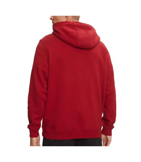 Sweat à Capuche Bordeaux Homme Tommy Hilfiger Flag Hoodi - L