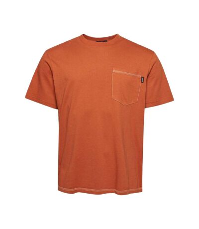 T-shirt Orange Homme Superdry M1011723A - M