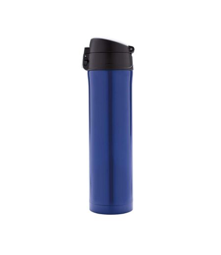 Lockable recycled stainless steel vacuum insulated flask one size blue XD Collection