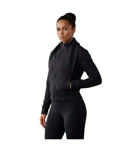 Womens/ladies Yoga Performance Jacket Black Puma