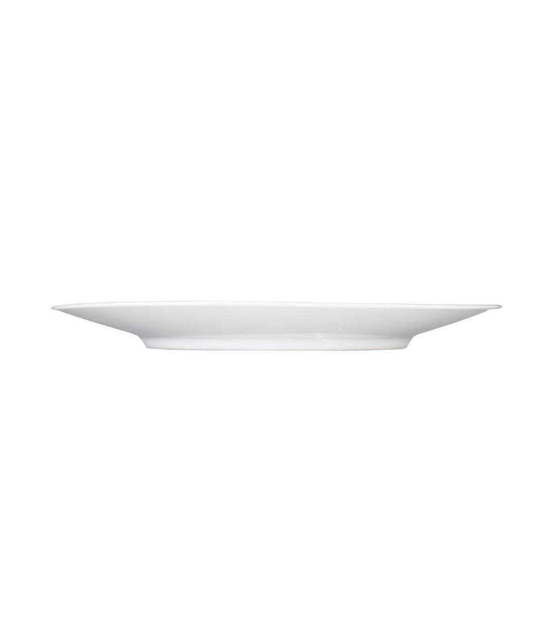 Lot de 6 Assiettes Plates Rice 27cm Blanc-3