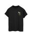 Disney Femmes/Ladies - Peter Pan Tinker Bell - T-shirt boyfriend en coton (Noir) - UTBI42477-1
