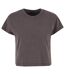 T-shirt Femme Anthracite Build Your Brand-1