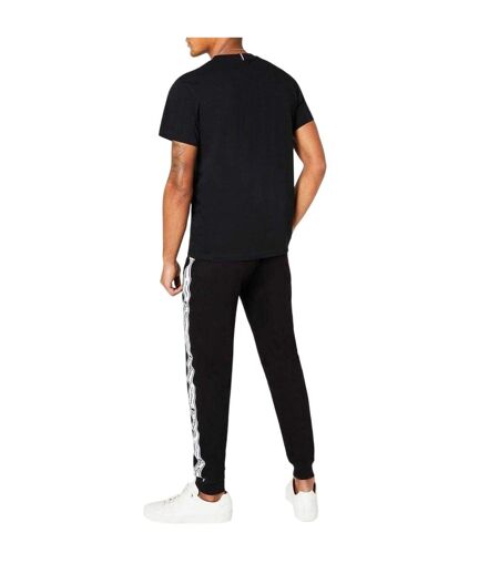 Mens Jorge Jogging Bottoms Black Ben Sherman