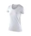 T-shirt à stretch à manches courtes femme blanc Spiro-1