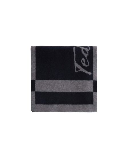 Lettering Knitted Reversible Scarf One Size Grey Ted Baker