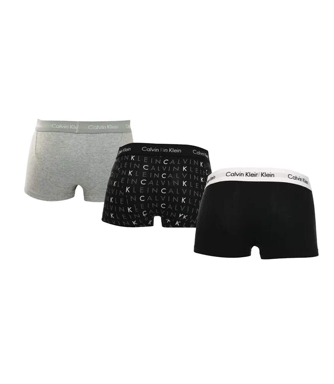 Boxers homme noir / gris Calvin Klein-2