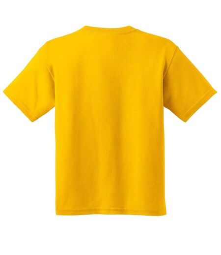 T-shirt doux enfant jaune Gildan
