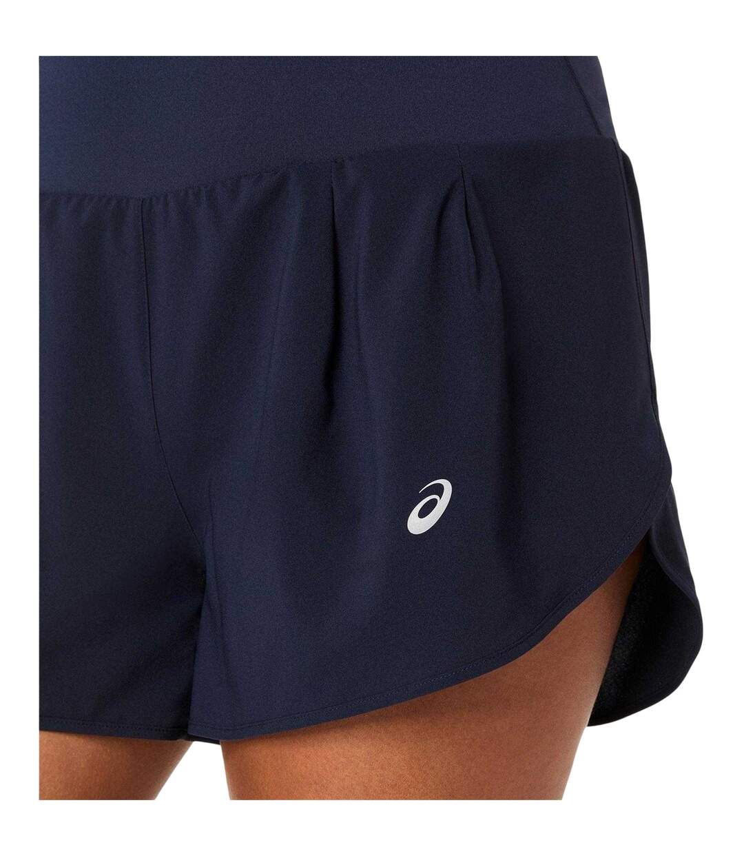 Short De Course Femme Bleu Nuit Asics-4
