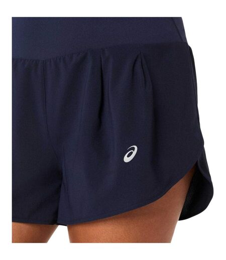 Short De Course Femme Bleu Nuit Asics