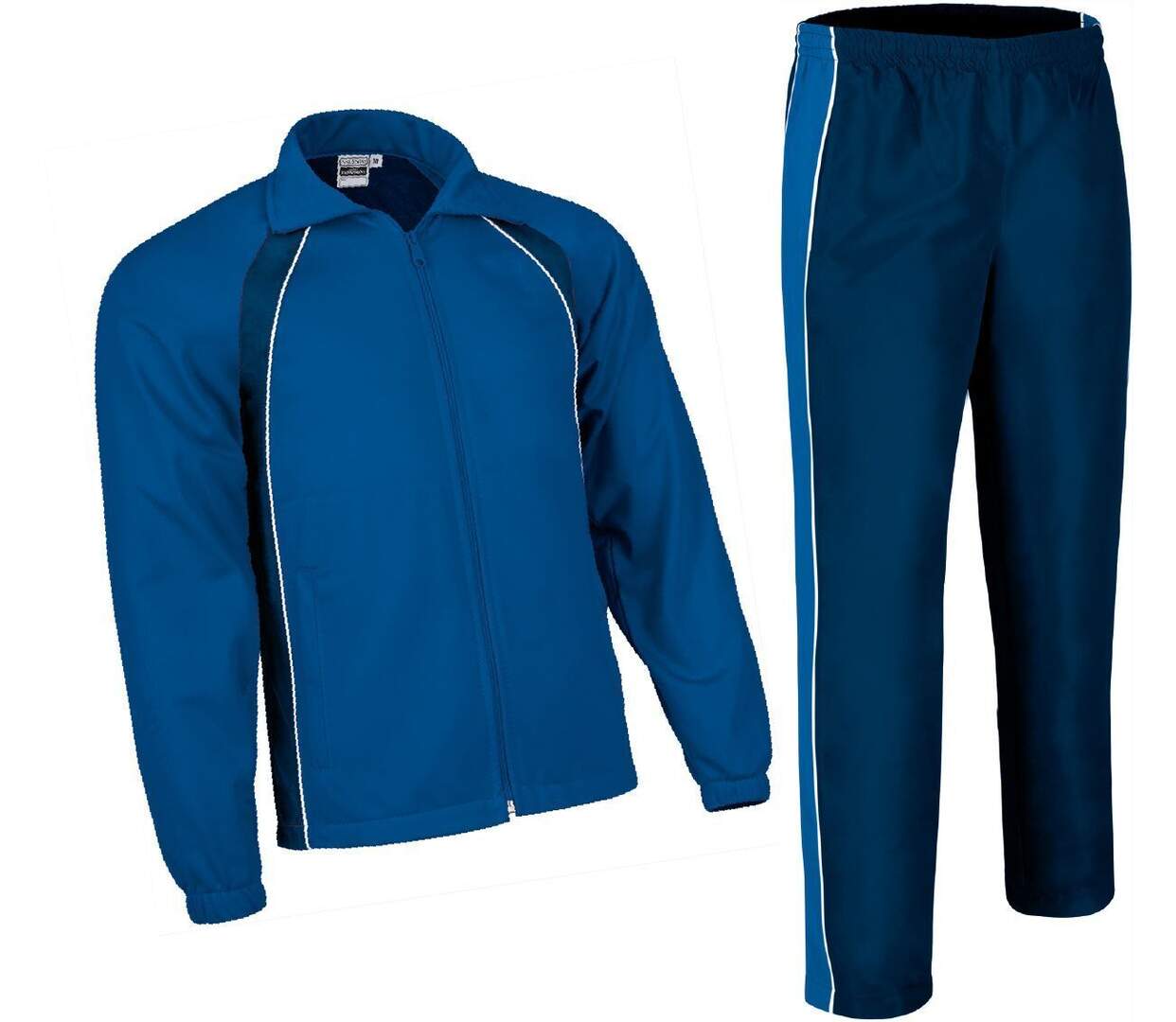 Ensemble veste pantalon survêtement - TOURNAMENT - bleu roi et marine-2