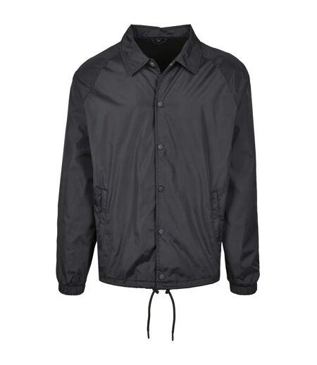 Veste D'entraîneur Adulte Noir Build Your Brand