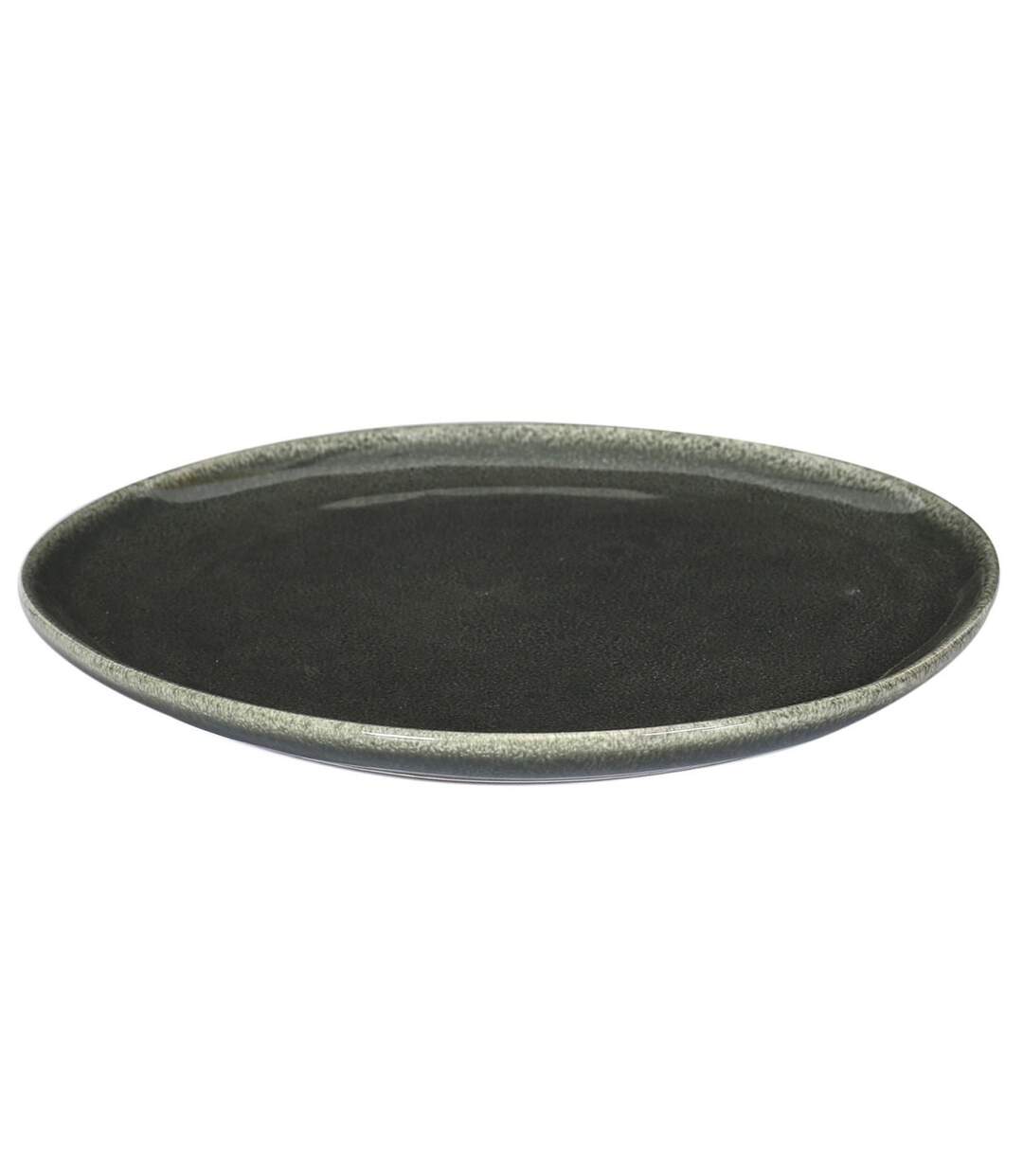 Lot de 6 Assiettes Plates Black Forest 27cm Vert-2