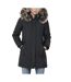 Doudoune noire femme only fresh-1