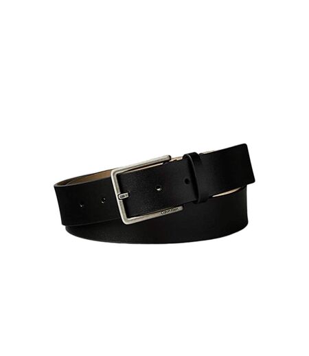 Ceinture noire/silver homme calvin klein jeans warmths