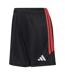 Short Motif/style 3 Rayures Tiro Femme Noir Adidas-2