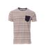 T-shirt marine/orange homme rms26 91266 - 3xl-1