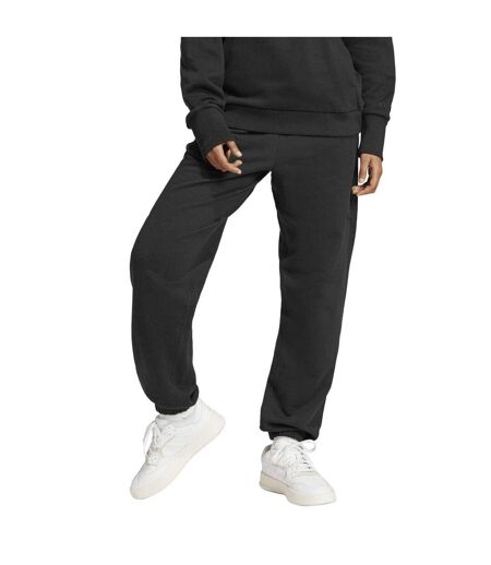 Womens/ladies Relaxed Fit Joggers Black Adidas