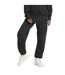 Womens/ladies Relaxed Fit Joggers Black Adidas-1