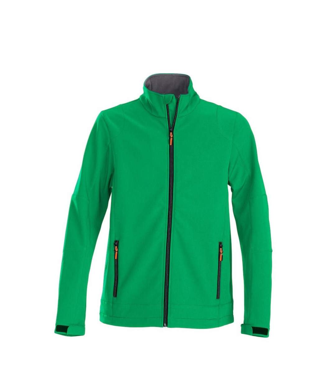 Mens Trial Soft Shell Jacket Fresh Green Printer-1