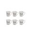 Lot de 6 Mugs en Porcelaine Brooklyn 30cl Blanc