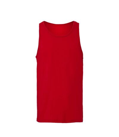 Bella + Canvas Unisex Adult Jersey Tank Top (Red)